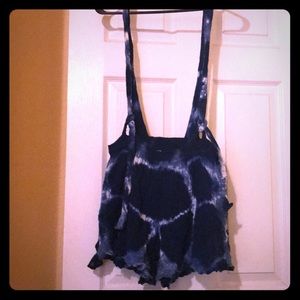 Jen’s Pirate Booty overall shorts